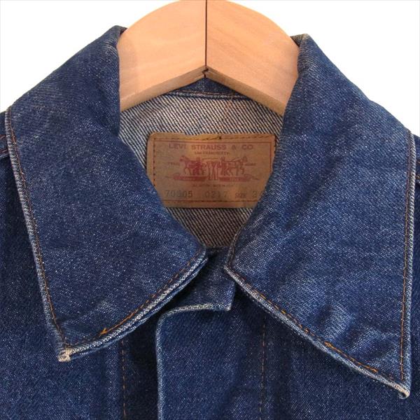 Levi's リーバイス ヴィンテージ オリジナル 70505 0217 3rd 527刻印 デニム ジャケット インディゴブルー系 インディゴブルー系 34【中古】