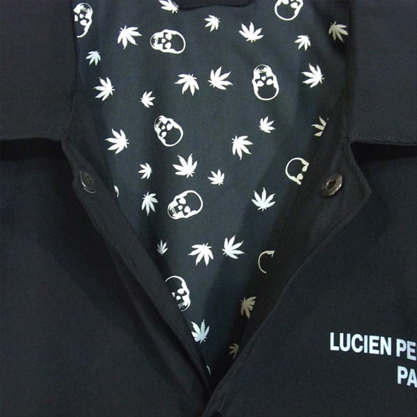 Lucien Pellat-Finet ルシアンペラフィネ 国内正規品 LPF0-001 ロング コーチ ジャケット 黒系  黒系【美品】【中古】