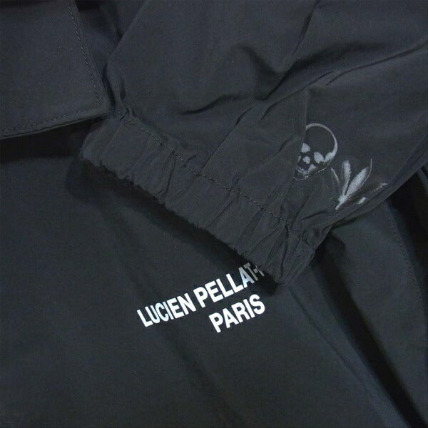 Lucien Pellat-Finet ルシアンペラフィネ 国内正規品 LPF0-001 ロング コーチ ジャケット 黒系  黒系【美品】【中古】