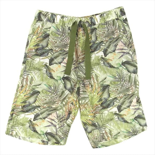 WHITE MOUNTAINEERING ホワイトマウンテニアリング 20SS BOTANICAL PRINTED EASY SHORT PANTS WM2071406 ボタニカル プリント イージー ショーツ ショートパンツ カーキ(オリーブグリーン)系 カーキ(オリーブグリーン)系 4【美品】【中古】