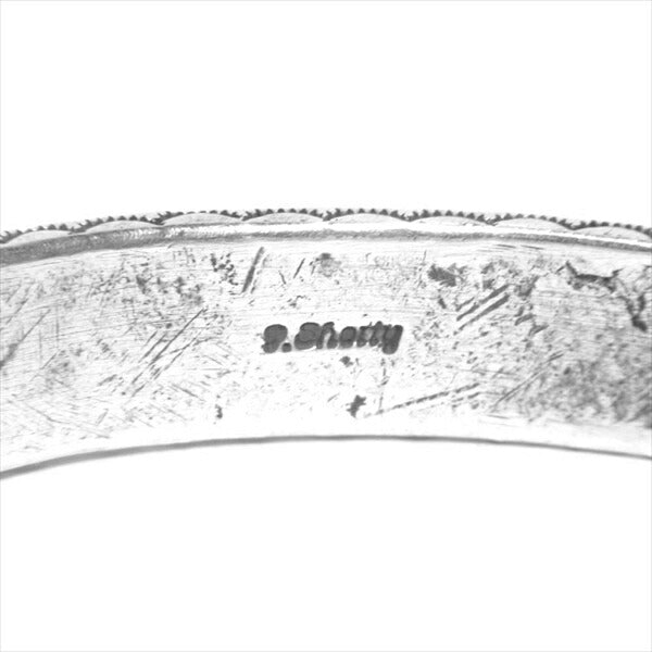 PERRY SHORTY ペリーショーティー ナバホ Coin Silver コインシルバー バングル シルバー【中古】