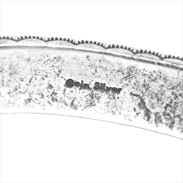 PERRY SHORTY ペリーショーティー ナバホ Coin Silver コインシルバー バングル シルバー【中古】