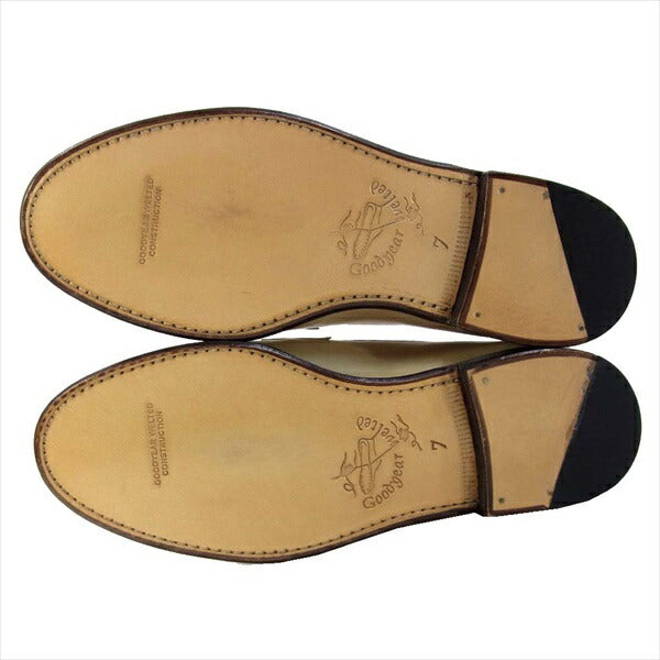 JALAN SRIWIJAYA ジャランスリウァヤ 98589 コインローファー ビジネスシューズ VEGANO CRUST 7【新古品】【未使用】【中古】