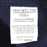 TENDERLOIN テンダーロイン T-G.S SHT H LONG ヘリンボーン ワーク 長袖シャツ ワークシャツ ネイビー系 ネイビー系 Ｓ【中古】