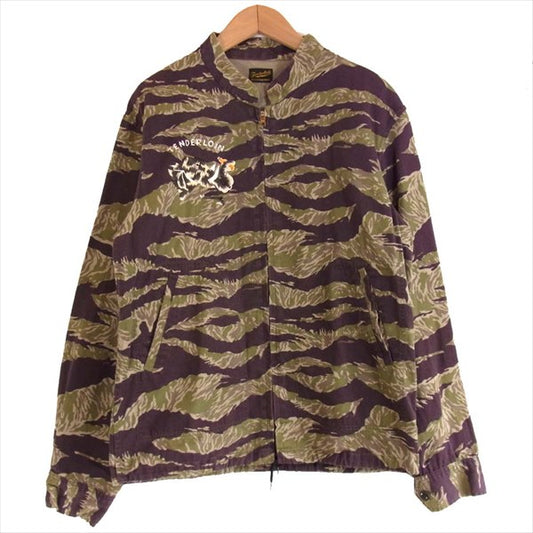 TENDERLOIN テンダーロイン 15SS T-BAMBOO JKT 刺繍タイガーカモ ジャケット マルチカラー系 S【中古】