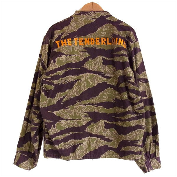 TENDERLOIN テンダーロイン 15SS T-BAMBOO JKT 刺繍タイガーカモ ジャケット マルチカラー系 S【中古】
