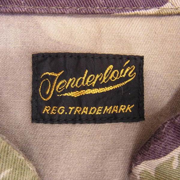 TENDERLOIN テンダーロイン 15SS T-BAMBOO JKT 刺繍タイガーカモ ジャケット マルチカラー系 S【中古】