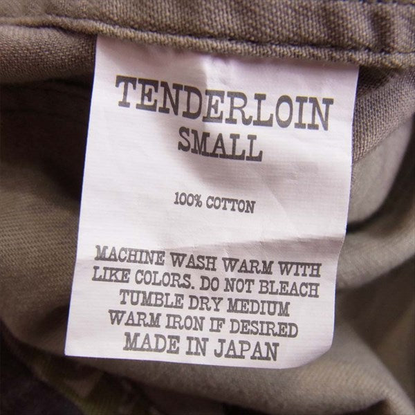 TENDERLOIN テンダーロイン 15SS T-BAMBOO JKT 刺繍タイガーカモ ジャケット マルチカラー系 S【中古】