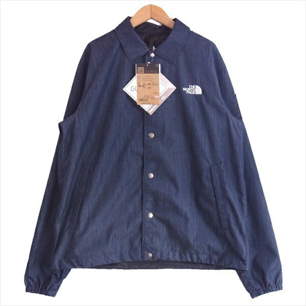THE NORTH FACE ノースフェイス 国内正規品 NP12042 GTX Denim Coach ゴアテックス デニム コーチ ジャケット インディゴブルー系 L【新古品】【未使用】【中古】