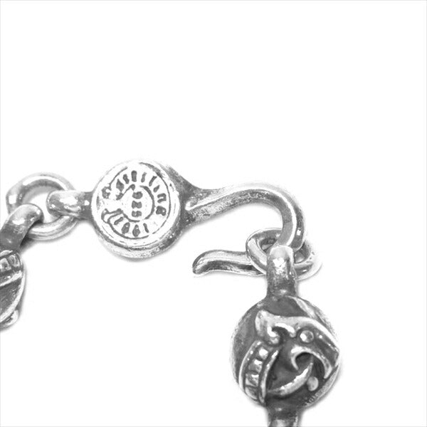 CHROME HEARTS クロムハーツ（原本無） ケルティックボール ネックレス チェーン 2連 ブレスレット シルバー【中古】