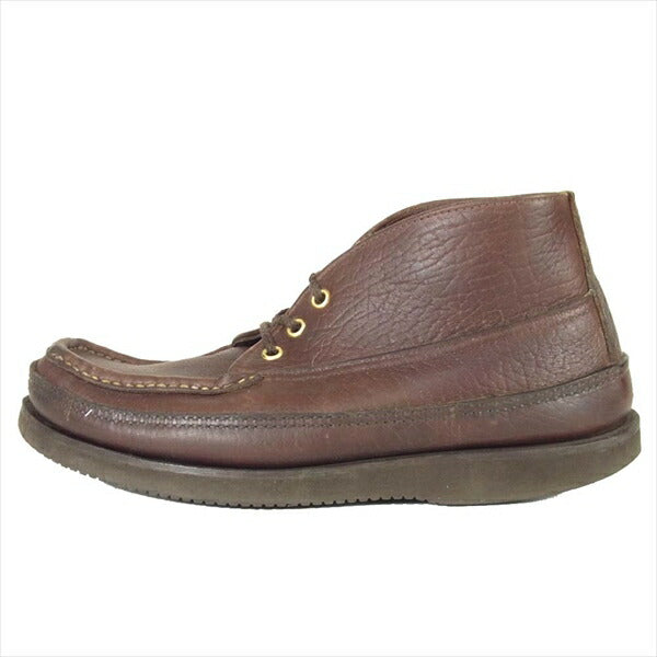 RUSSELL MOCCASIN ラッセルモカシン SPORTING CLAYS CHUKKA スポーティング クレーチャッカ ブーツ ブラウン系 実寸26cm程度【中古】