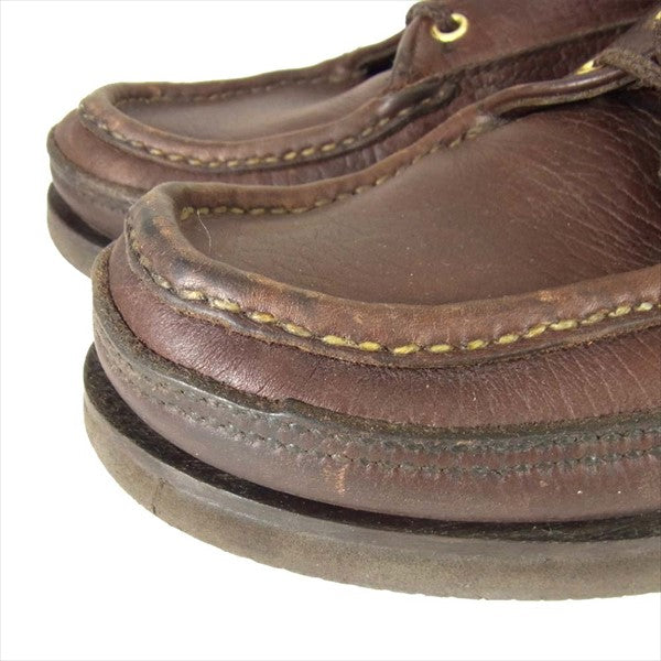 RUSSELL MOCCASIN ラッセルモカシン SPORTING CLAYS CHUKKA スポーティング クレーチャッカ ブーツ ブラウン系 実寸26cm程度【中古】