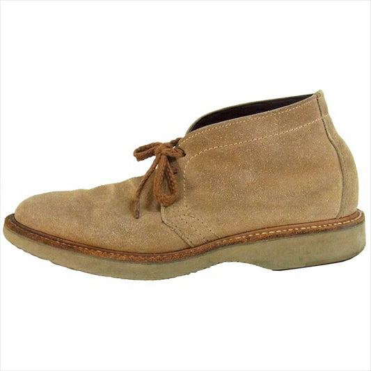 ALDEN オールデン 1467 スゥエード チャッカ ブーツ B/D スエード チャッカブーツ ライトブラウン系 ライトブラウン系 7【中古】