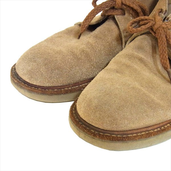 ALDEN オールデン 1467 スゥエード チャッカ ブーツ B/D スエード チャッカブーツ ライトブラウン系 ライトブラウン系 7【中古】