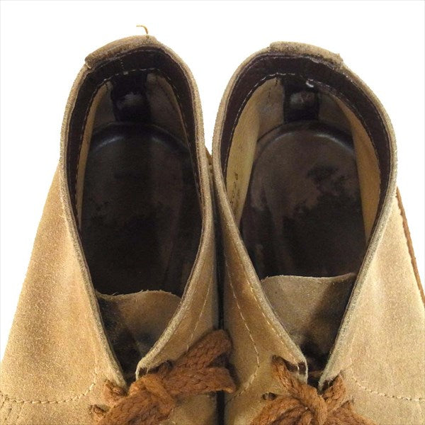 ALDEN オールデン 1467 スゥエード チャッカ ブーツ B/D スエード チャッカブーツ ライトブラウン系 ライトブラウン系 7【中古】