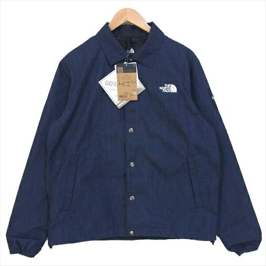 THE NORTH FACE ノースフェイス NP12042 GTX Coach ゴアテックス デニム コーチ ジャケット ナイロンインディゴデニム L【新古品】【未使用】【中古】
