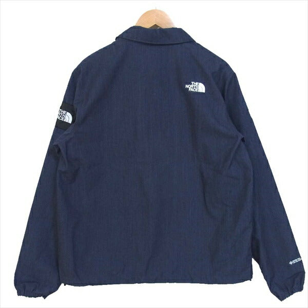 THE NORTH FACE ノースフェイス NP12042 GTX Coach ゴアテックス デニム コーチ ジャケット ナイロンインディゴデニム L【新古品】【未使用】【中古】