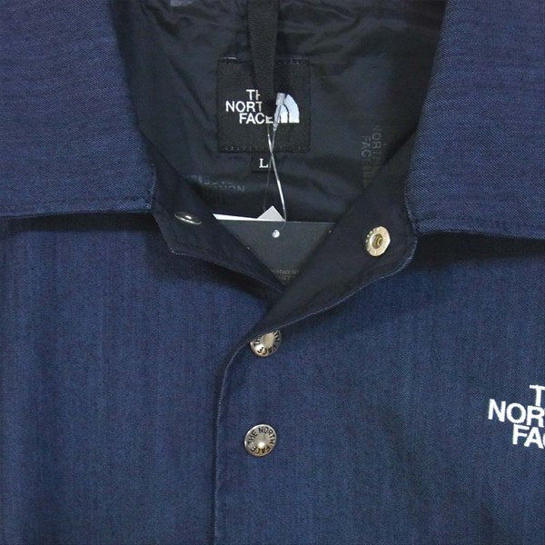 THE NORTH FACE ノースフェイス NP12042 GTX Coach ゴアテックス デニム コーチ ジャケット ナイロンインディゴデニム L【新古品】【未使用】【中古】
