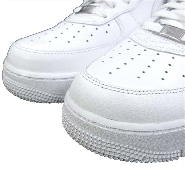 Supreme シュプリーム CU9225-100 ナイキ NIKE AIR FORCE 1 LOW エアフォース ワン ロウ スニーカー 白 27.5cm【極上美品】【中古】