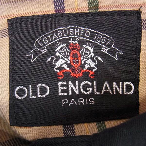 OLD ENGLAND オールドイングランド 英国製 ラバーコーティング トレンチコート 黒系 黒系 36【中古】