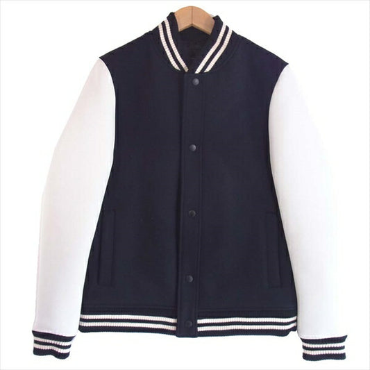 Ron Herman ロンハーマン ザリラクス THE RERACS 14FW-RECT-029 裏地キルティング スタジャン ネイビー系 46【中古】