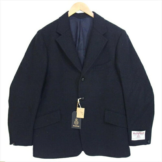 アナトミカ ハリスツイード HARRIS TWEED DUNN ウール 3B ウールジャケット ネイビー系 42【新古品】【未使用】【中古】