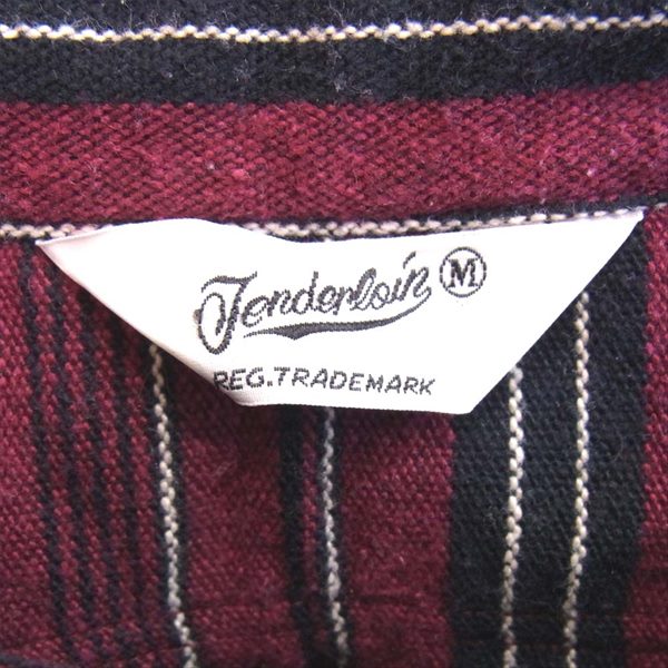 TENDERLOIN テンダーロイン T-GTM STAND SHT スタンドカラー シャツ