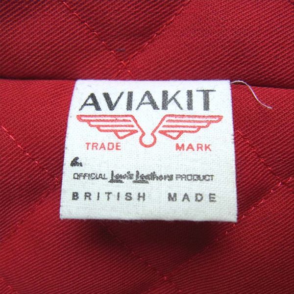 Lewis Leathers ルイスレザー CORSAIR COWHIDE コルセア カウハイド レザー ライダース ジャケット ネイビー系 36【美品】【中古】