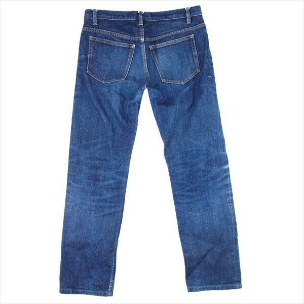A.P.C. アーペーセー 1311 ボタンフライ 無地 コットン デニム パンツ インディゴブルー系 インディゴブルー系 W29【中古】