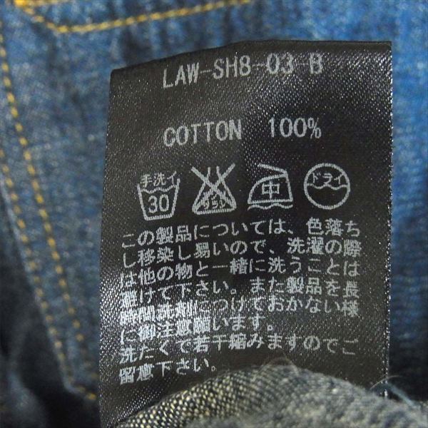 LOST CONTROL ロストコントロール LAW-SHB-03-B デニム 長袖 ロングスリーブ シャツ 日本製 デニムシャツ インディゴブルー系 インディゴブルー系 2【中古】