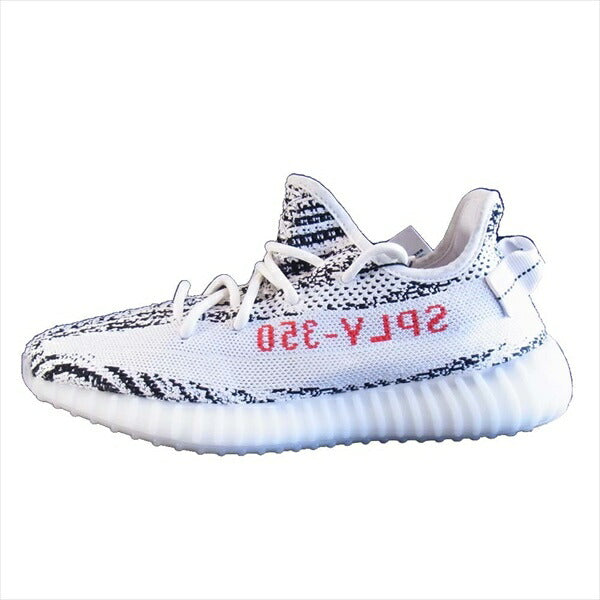 adidas アディダス イージーブースト YEEZY BOOST CP9654 350 V2 ZEBRA ゼブラ スニーカー 白系 26㎝【新古品】【未使用】【中古】
