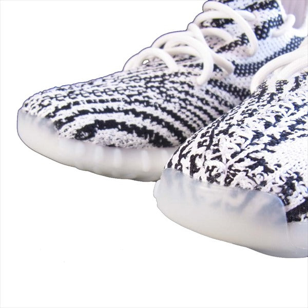 adidas アディダス イージーブースト YEEZY BOOST CP9654 350 V2 ZEBRA ゼブラ スニーカー 白系 26㎝【新古品】【未使用】【中古】