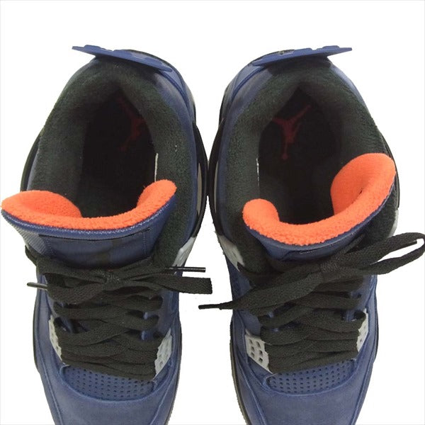 NIKE ナイキ CQ9597-401 Air Jordan 4 Retro Winter エアジョーダン レトロ ウィンター ネイビー系 27cm【美品】【中古】