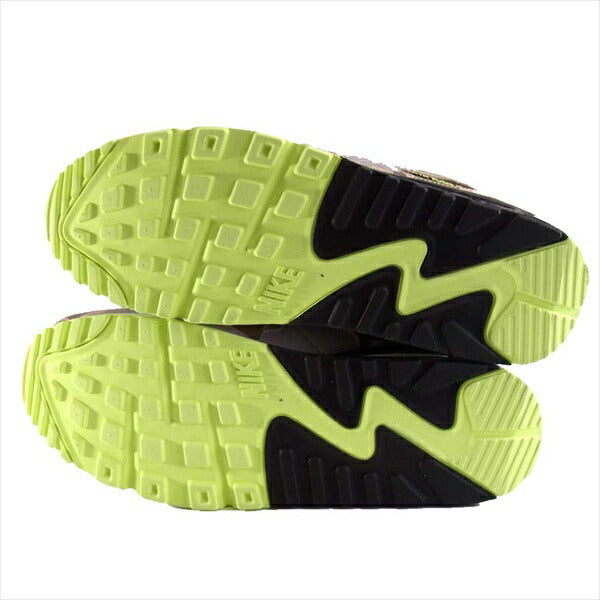 NIKE ナイキ CW4039 300 AIR MAX 90 SP GREEN CAMO エアマックス ダックカモ スニーカー ライトグリーン系 27.5cm【美品】【中古】