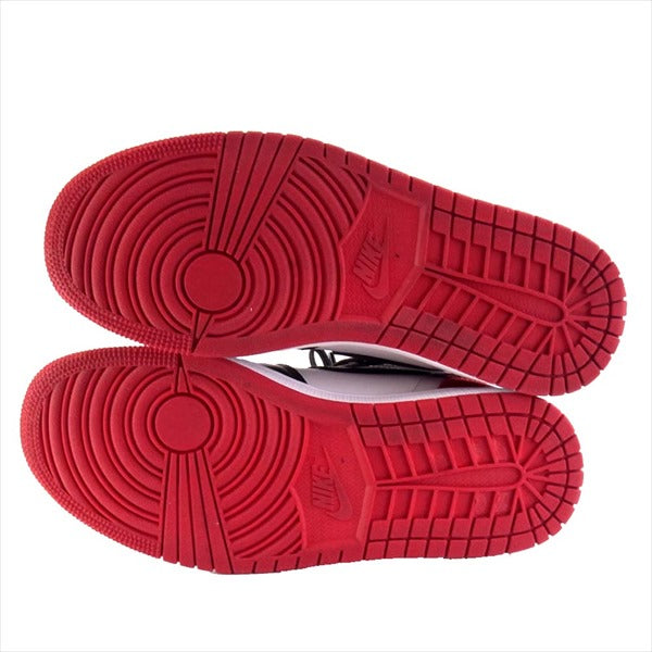 NIKE ナイキ CD0461 016 WMNS AIR JORDAN 1 HI OG SATIN エアジョーダン 1 ハイ サテン ブラックトゥ スニーカー マルチカラー系 26㎝【美品】【中古】