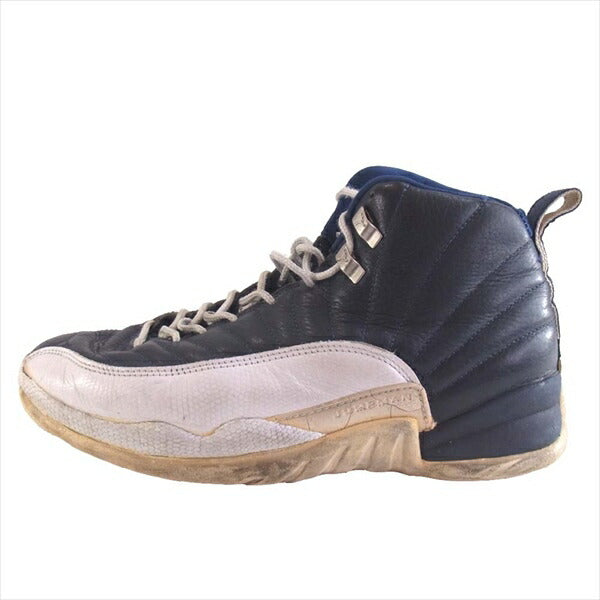 NIKE AIR JORDAN ナイキ ジョーダン 130690-411 XII 12 ハイカット スニーカー ネイビー系 ネイビー系 26.5㎝【中古】