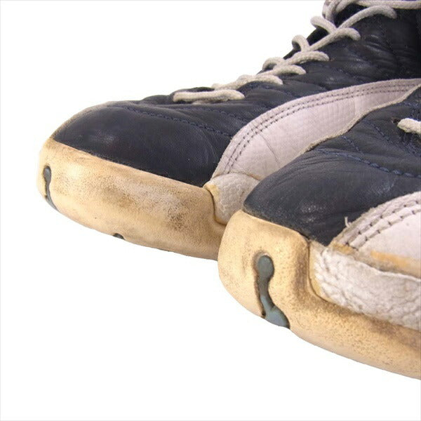 NIKE AIR JORDAN ナイキ ジョーダン 130690-411 XII 12 ハイカット スニーカー ネイビー系 ネイビー系 26.5㎝【中古】