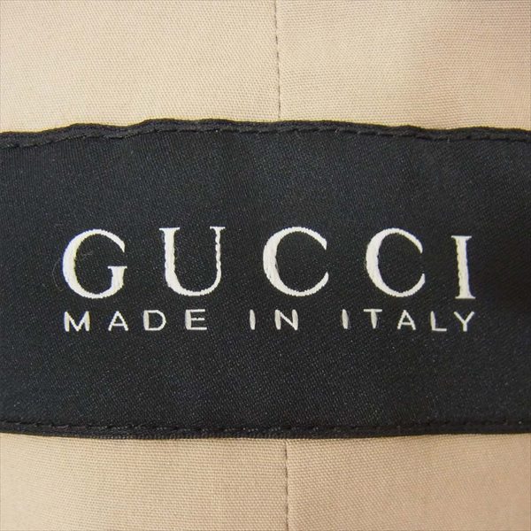 GUCCI グッチ 国内正規 342377 Z4623 フラワープリント ストレッチ シャツ ジャケット グレー系 44【美品】【中古】