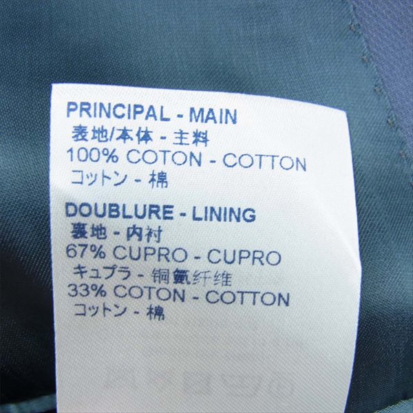 LOUIS VUITTON ルイ・ヴィトン 国内正規 1A7R6Z 20SS ポンヌフ ノートルダム レース ディティール ダブル ジャケット チャコール系 48【中古】