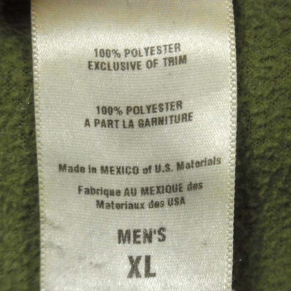 patagonia パタゴニア 26221  シンチラ フリース メキシコ製 プルオーバー パーカー グリーン系 XL 【即決】 グリーン系 XL【中古】