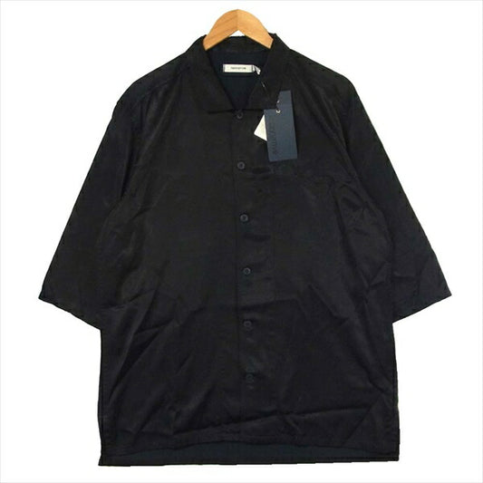 nonnative ノンネイティブ NN-S3329 TOURIST SHIRT S/SR/C TWILL オープンカラー 半袖シャツ ダークネイビー系 4【中古】