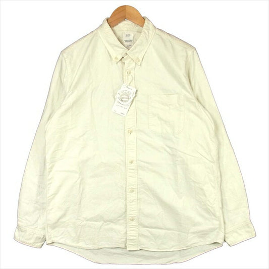 VISVIM ビズビム 18SS 0118105011001 ALBACORE SHIRT アルバコア 長袖シャツ オフホワイト系 4【美品】【中古】