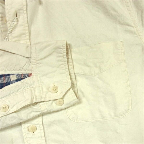 VISVIM ビズビム 18SS 0118105011001 ALBACORE SHIRT アルバコア 長袖シャツ オフホワイト系 4【美品】【中古】