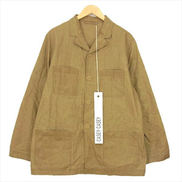 ケイシーケイシー 14HC162CH 20SS VERGER BIS SHIRT  ジャケット ブラウン系 M【極上美品】【中古】