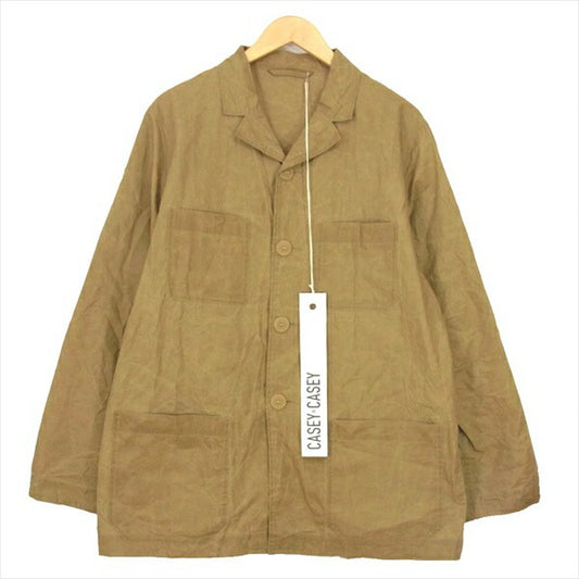 ケイシーケイシー 14HC162CH 20SS VERGER BIS SHIRT  ジャケット ブラウン系 M【極上美品】【中古】