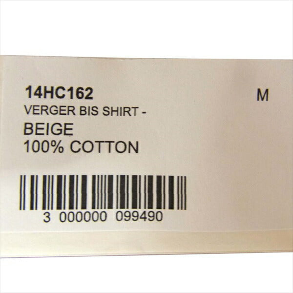 ケイシーケイシー 14HC162CH 20SS VERGER BIS SHIRT  ジャケット ブラウン系 M【極上美品】【中古】