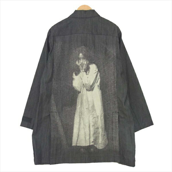 UNDERCOVER アンダーカバー UCY4311 20SS Cindy Sherman シンディシャーマン デニム コート 黒系 2【極上美品】【中古】