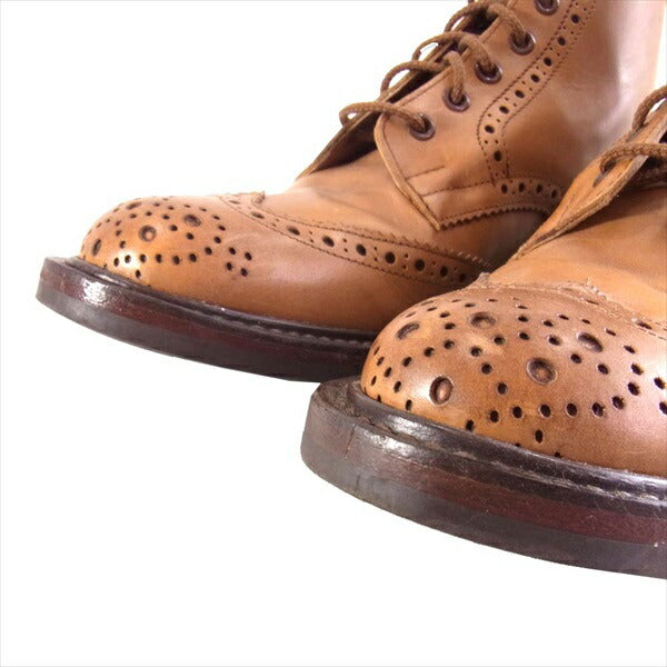 Tricker's トリッカーズ M2508 モールトン カントリーブーツ エイコン ブーツ ブラウン系 US7.5【中古】