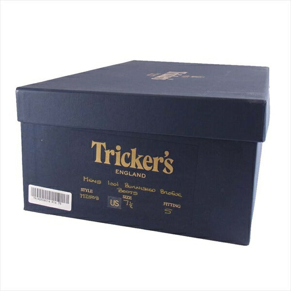 Tricker's トリッカーズ M2508 モールトン カントリーブーツ エイコン ブーツ ブラウン系 US7.5【中古】