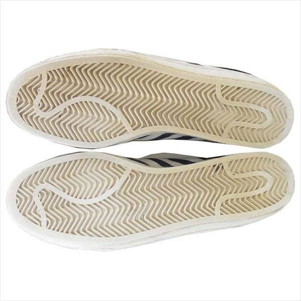 adidas アディダス ホワイトマウンテニアリング WhiteMountaineering BY2879 WM スーパースター スリップ オン スニーカー ネイビー系  ネイビー系 28.5cm【中古】